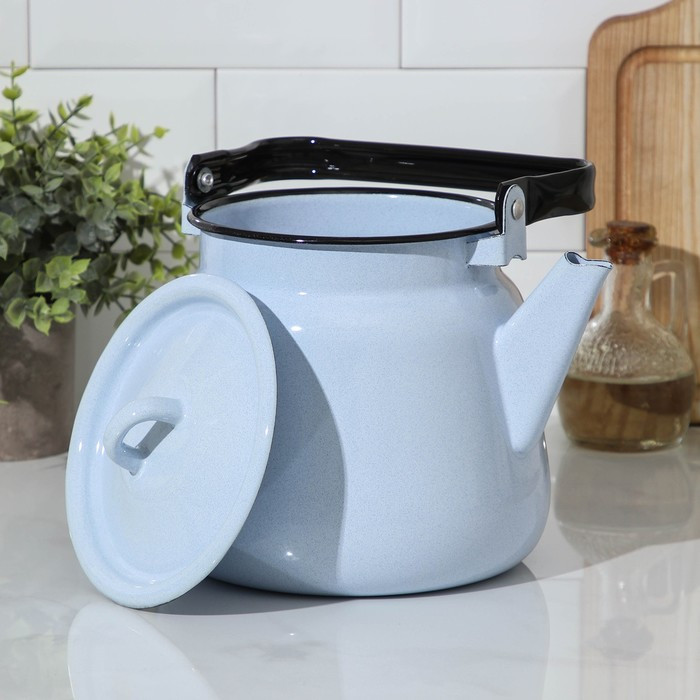 Чайник, 3,5 л, индукция, цвет серо-голубой - фото 2 - id-p213944364