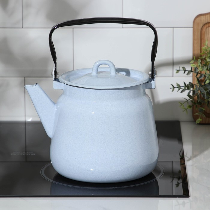 Чайник, 3,5 л, индукция, цвет серо-голубой - фото 5 - id-p213944364