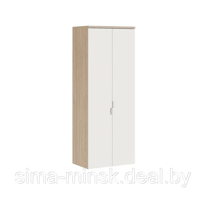 Шкаф «Эльтон №5», 600×384×1550 мм, цвет палермо / перламутр - фото 1 - id-p213945136