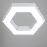 Люстра "Гексгон" LED 36Вт 4000К белый 60х60 см
