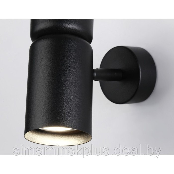 Накладной поворотный спот со сменной лампой TA13173, GU10, 12Вт, 120х60х150 мм, цвет чёрный - фото 4 - id-p213940315