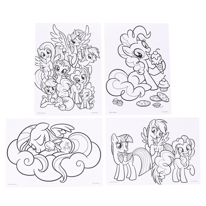 Набор для творчества My Little Pony, 150 предметов - фото 8 - id-p213943780