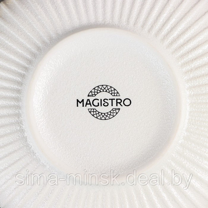 Миска фарфоровая Magistro Line, 850 мл, d=15 см, цвет белый - фото 4 - id-p213947909