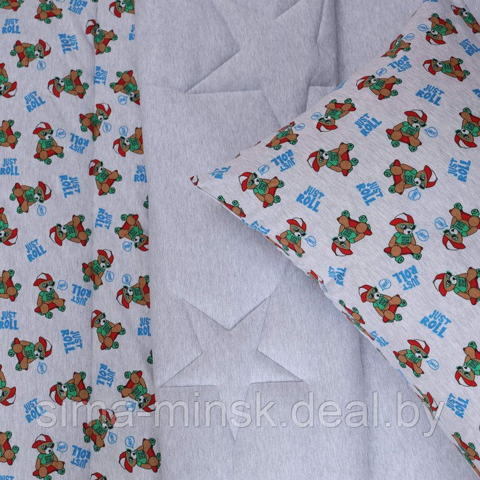 Комплект детский: одеяло 160x220 см, простыня 90x190 см, наволочка 50x70 см - фото 2 - id-p213948778