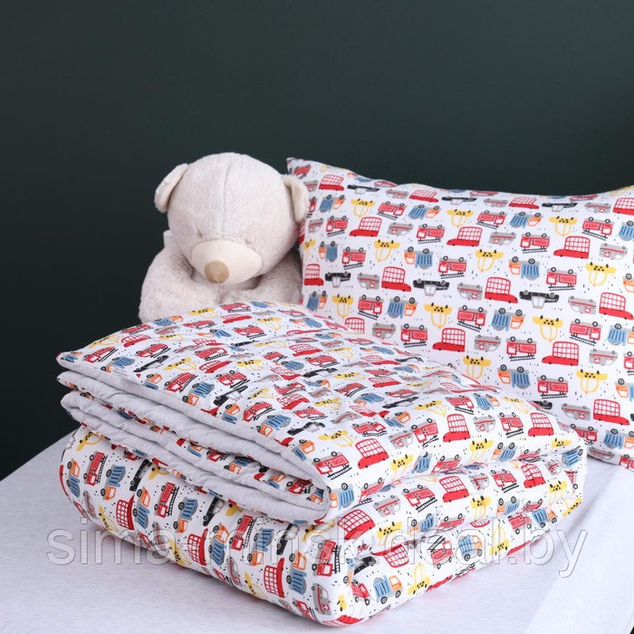 Комплект детский: одеяло 160x220 см, простыня 90x190 см, наволочка 50x70 см - фото 3 - id-p213948785