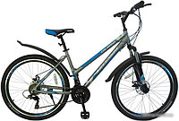 Велосипед Greenway Colibri-H 29 2019 (серый/синий)