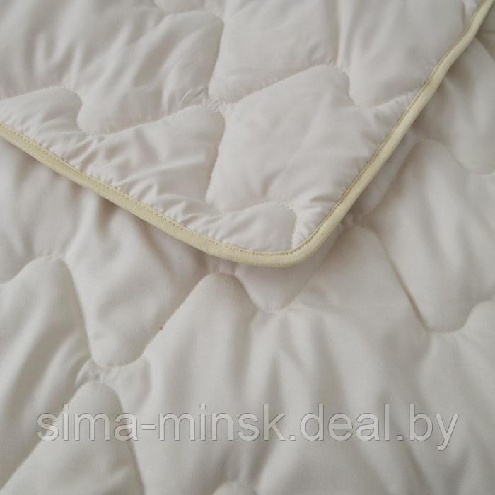 Одеяло стеганое, 1, 5 сп, размер 145х200 см, овечья шерсть - фото 2 - id-p213950012