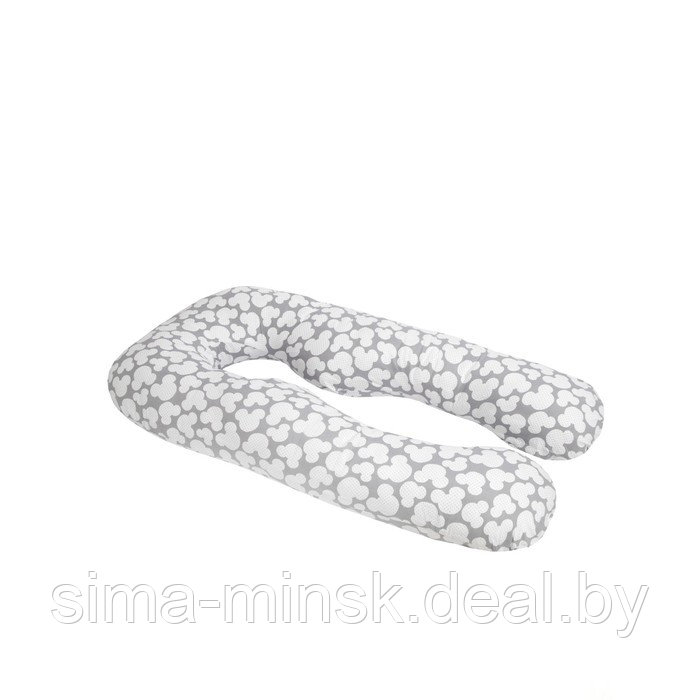 Наволочка к подушке для беременных «Мышонок», размер 340х72 см, цвет серый - фото 2 - id-p213953940