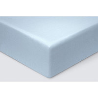 Простыня на резинке «Моноспейс», размер 180х200х23 см, цвет серо-голубой