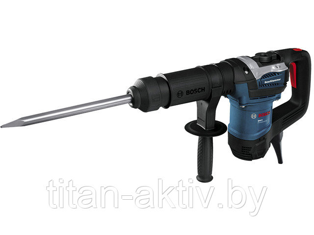 Отбойный молоток BOSCH GSH 501 (1100 Вт, 7.5 Дж, 2850 уд/мин, патрон SDS-MAX, вес 5.5 кг)