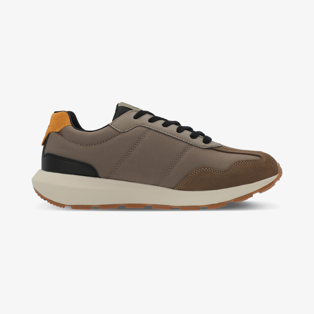 Кроссовки мужские Kappa Authentic Run кофейный 126066-T2 - фото 1 - id-p213956190