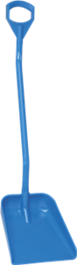 Эргономичная большая лопата с длинной ручкой, 380 x 340 x 90 мм., 1310 мм, синий цвет - фото 1 - id-p3451674