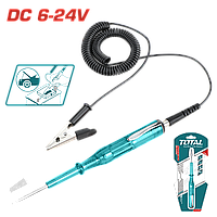 Тестер-пробник автомобильный 6-12-24 В TOTAL THT414501