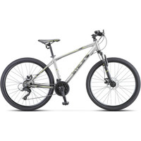 Велосипед Stels Navigator 590 MD 26 K010 р.16 2022 (серый/салатовый)