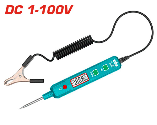 Тестер-пробник автомобильный 1-100 В TOTAL THT417506 (ID#213968467 ...