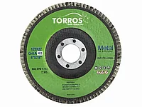 Круг лепестковый TORROS 125х22.2 Р40