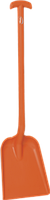 Лопата монолитная, 327 x 271 x 50 мм., 1035 мм, оранжевый цвет