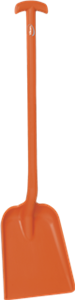 Лопата монолитная, 327 x 271 x 50 мм., 1035 мм, оранжевый цвет - фото 1 - id-p3323987