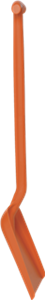 Лопата монолитная, 327 x 271 x 50 мм., 1035 мм, оранжевый цвет - фото 2 - id-p3323987
