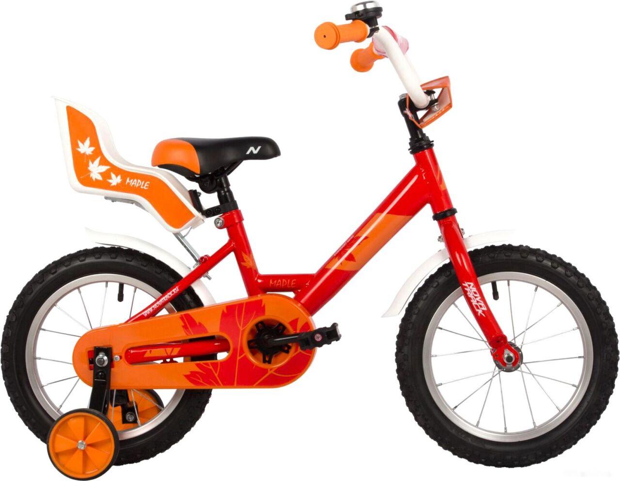 Детский велосипед Novatrack Maple 14 2022 144MAPLE.PR22 (пурпурный)