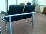 Секция сидений для ожидания Троя с подлокотниками, фото 4