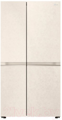 Холодильник с морозильником LG GC-B257SEZV - фото 1 - id-p213993415