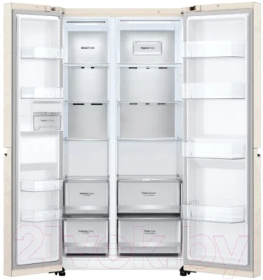 Холодильник с морозильником LG GC-B257SEZV - фото 5 - id-p213993415