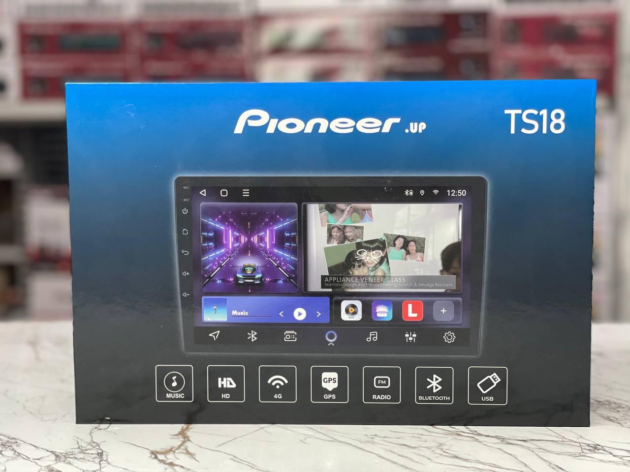Автомагнитола 2 Din Pioneer.UP TS18 4/32GB (10") Android 13 - фото 1 - id-p213998631