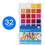 Акварель Гамма "Классическая", медовая, 32 цвета, без кисти, пластик. упак., европодвес, фото 8