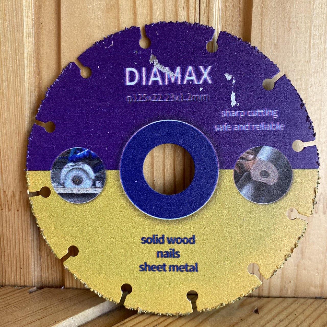 Отрезной диск Diamax 125х22,23х1,2 мм для УШМ