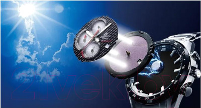 Часы наручные мужские Casio EQS-900DB-1A - фото 5 - id-p213998592