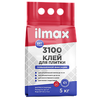 Ilmax 3100  (5кг) растворная смесь сухая облицовочная для внутренних и наружных работ