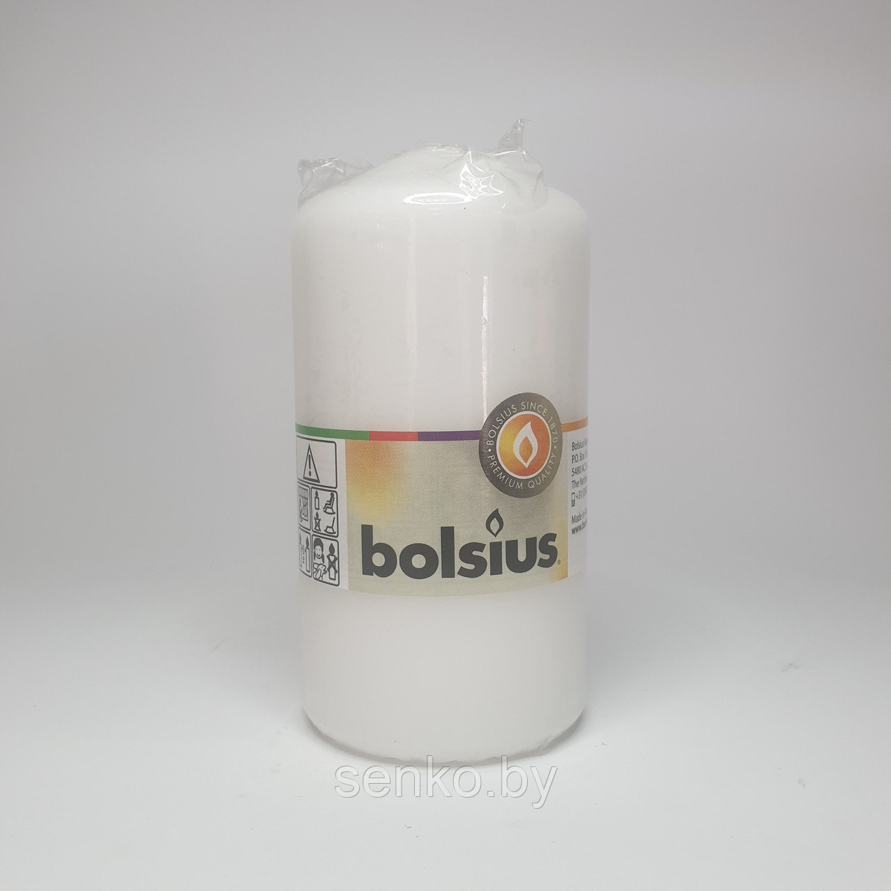 Свеча столбик 68/130 Bolsius - фото 2 - id-p214017928