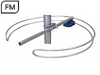 Уличная FM антенна МИР FM-1 пассивная для радио ФМ / УКВ (возможна замена ALCAD FM-102)