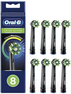 Набор насадок для зубной щетки Oral-B 3D Black CleanMaximiser - фото 1 - id-p214009949