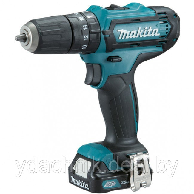 Аккумуляторная ударная дрель-шуруповерт MAKITA HP 333 DWAE в чем. - фото 1 - id-p214034121