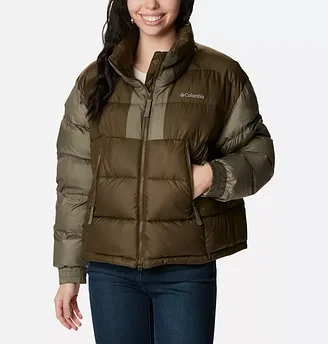 Куртка женская Columbia PIKE LAKE II CROPPED JACKET зеленый 2051361-319