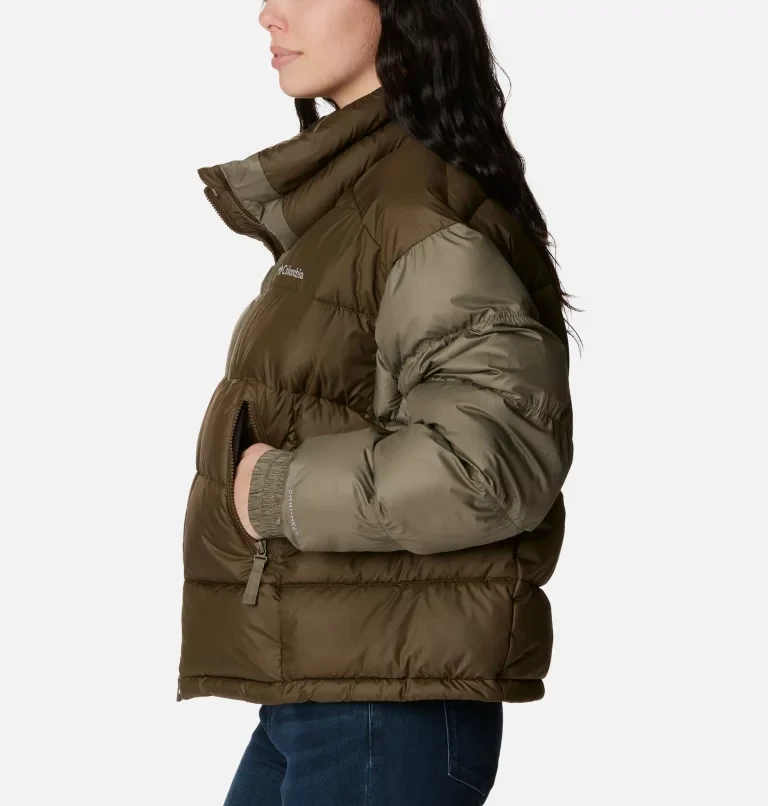 Куртка женская Columbia PIKE LAKE II CROPPED JACKET зеленый 2051361-319 - фото 3 - id-p213956273