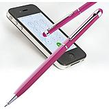 Ручка шариковая автоматическая "New Orleans", 0.7 мм, розовый, серебристый, стерж. синий, фото 2