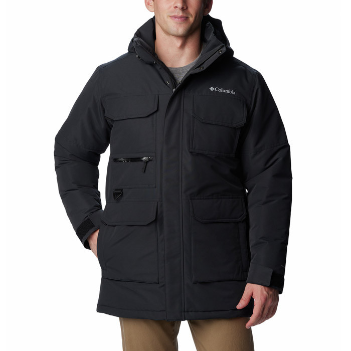 Куртка утепленная мужская COLUMBIA LANDROARMER PARKA черный 2051051-010 - фото 1 - id-p213956290