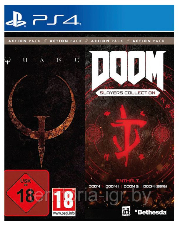 Doom Slayers Collection PS4 (Русская версия) - фото 1 - id-p214041599
