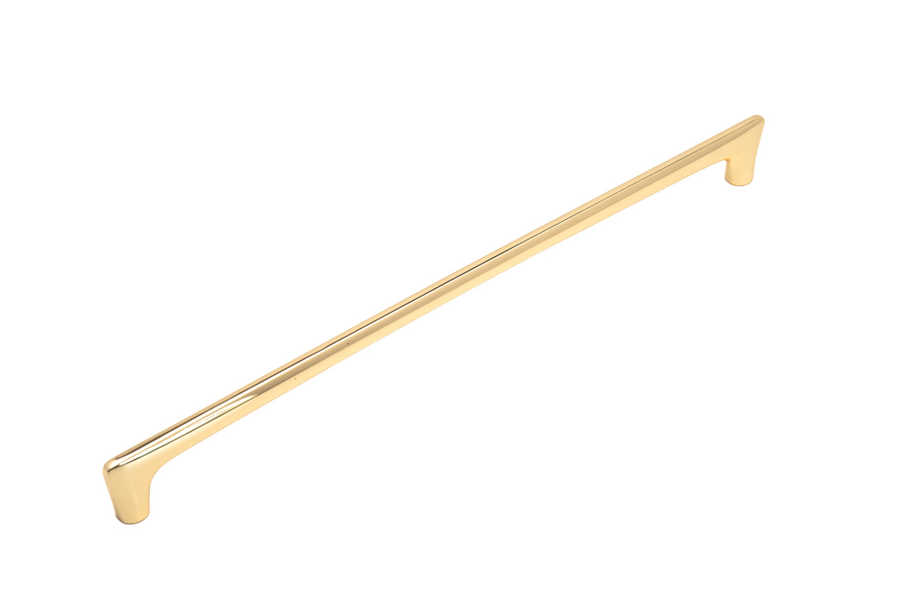 Ручка мебельная CEBI A1113 320 мм MP11 (глянцевое золото) серия GIGI - фото 1 - id-p213687721