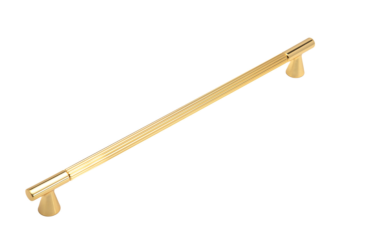 Ручка мебельная CEBI A1119 320 мм MP11 (глянцевое золото) - фото 1 - id-p213687735