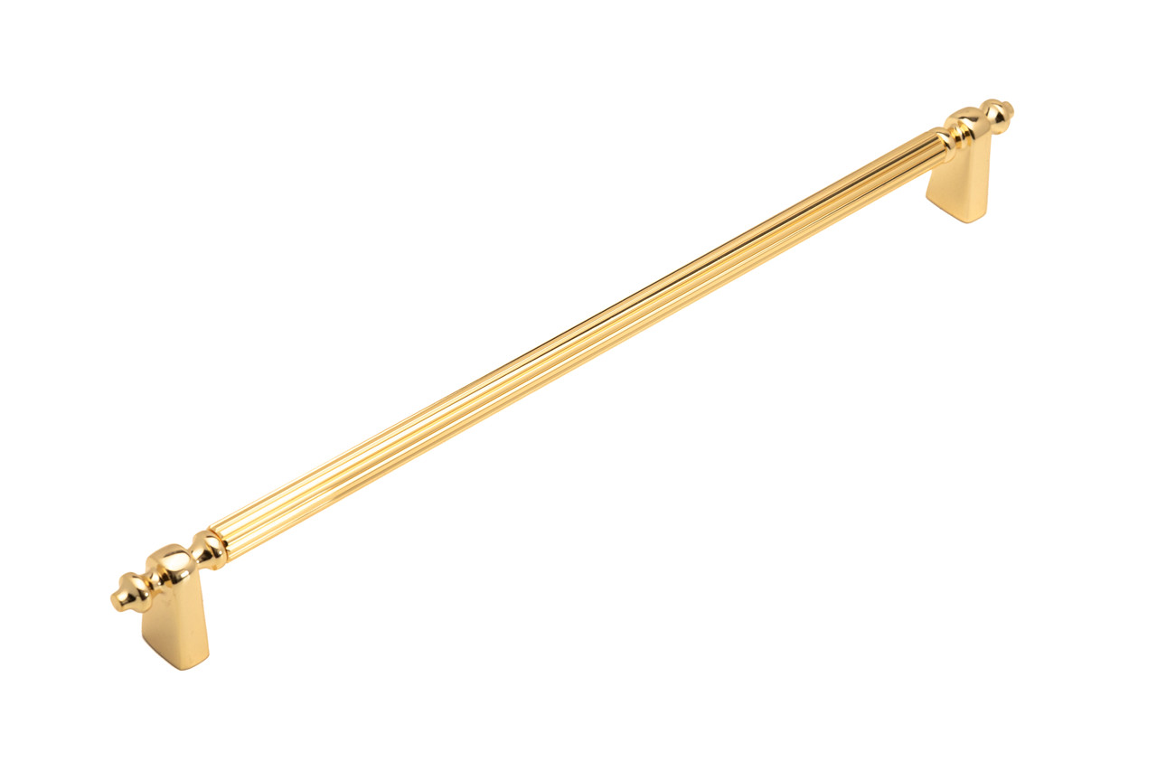 Ручка мебельная CEBI  A1121 320 мм MP11 (глянцевое золото)