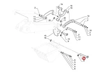D140655 Палец ковша CASE ST, SR, NEW-HOLLAND