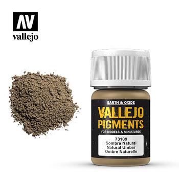 Пигмент умбра натуральная Natural Umber, 35мл, ACRYLICOS VALLEJO, S.L (Испания)