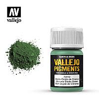 Пигмент оксид хрома зеленый Chrome Oxide Green, 35мл, ACRYLICOS VALLEJO, S.L (Испания)