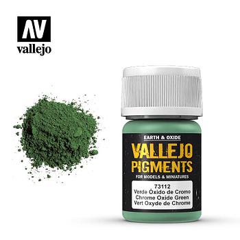 Пигмент оксид хрома зеленый Chrome Oxide Green, 35мл, ACRYLICOS VALLEJO, S.L (Испания)