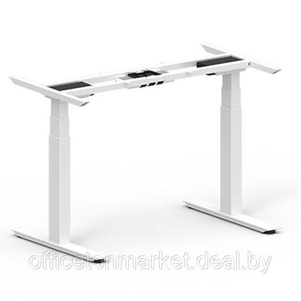 Каркас стола с электроприводом двухмоторный 3-х ступенчатый "Waltz IR30-IHG-WH", USB зарядка, белый - фото 1 - id-p214045789