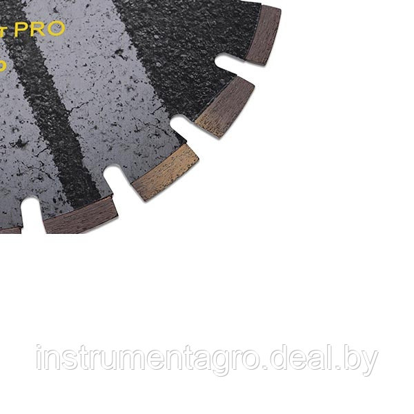 Диск алмазный асфальт PRO 350/25.4/10 Asphafight( асф.по бетону,свежий бетон, мяг. блоки) - фото 2 - id-p90647128